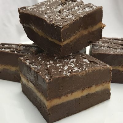 Fudge Box - Dark Chocolate Sea Salt Caramel