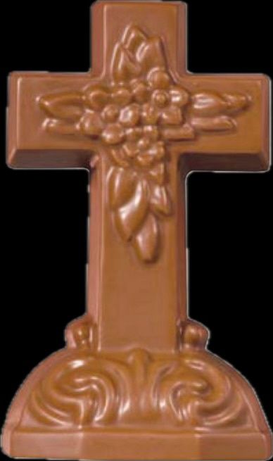 3.75oz Milk Chocolate Cross