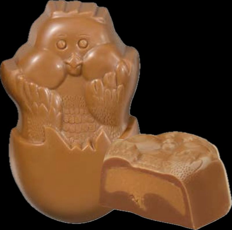1.5oz Milk Chocolate PB Chick with Egg