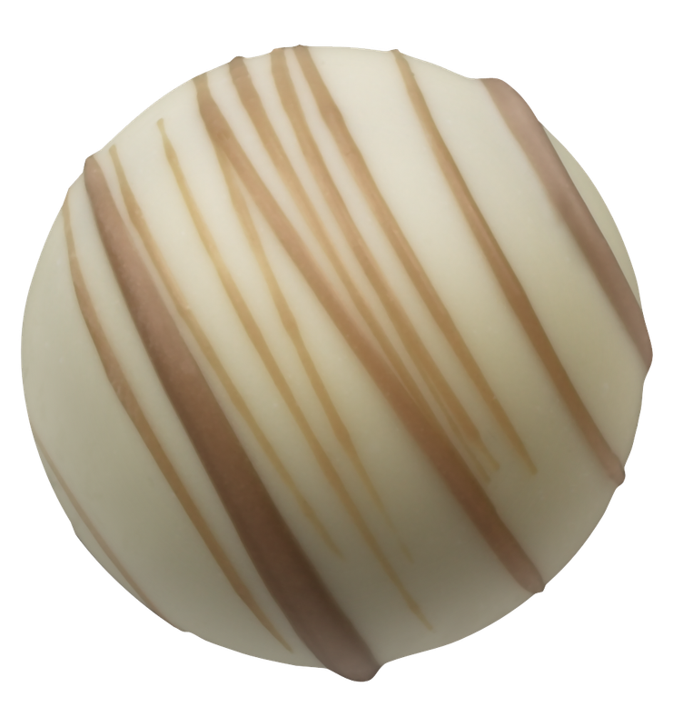 White Chocolate Butter Pecan Truffle