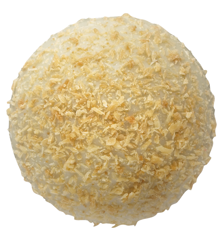 White Chocolate Toasted Coconut Truffle