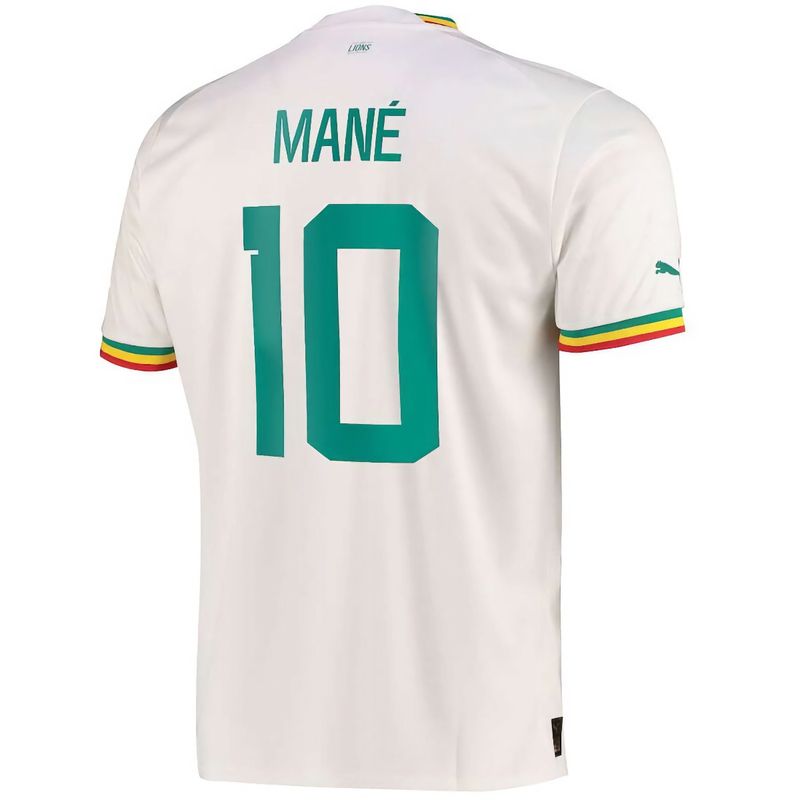 Senegal Home  Mané 10 Jersey 2022