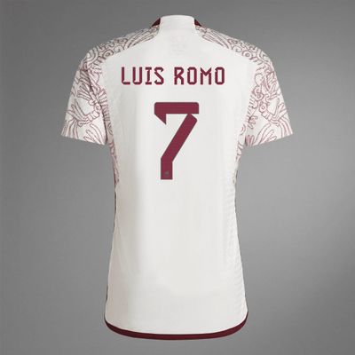 Mexico Rogelio Luis Romo 7 Away Jersey 2022/ 2023 (Player Version)