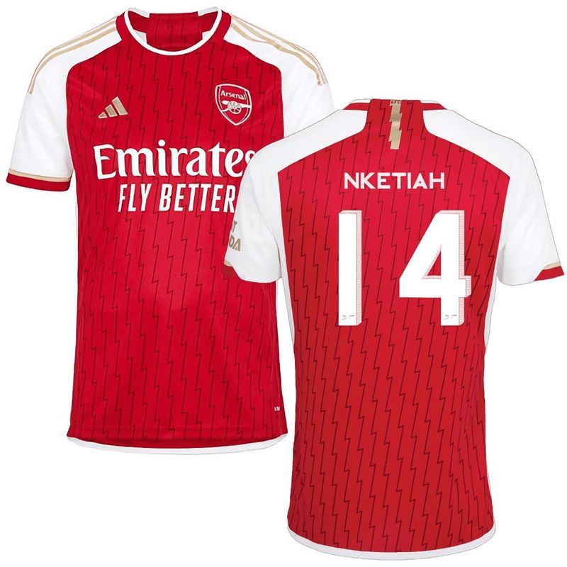 23-24 Arsenal Home Jersey NKETIAH 14 UCL