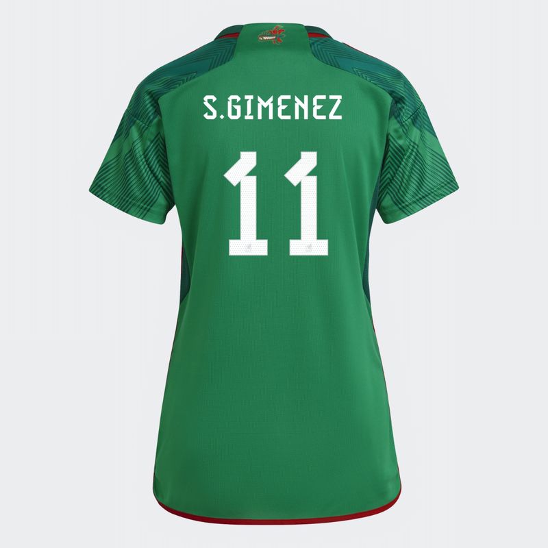 Mexico Home Andres Santiago Giménez 11Women Jersey 2022/2023