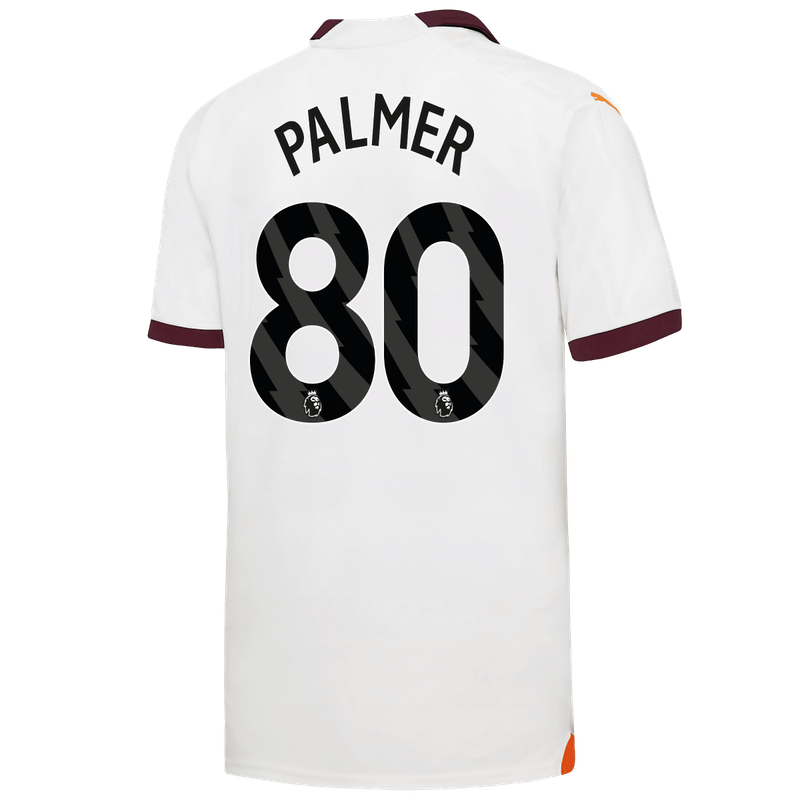 Manchester City Cole Palmer #80 EPL Away Jersey 2023-2024