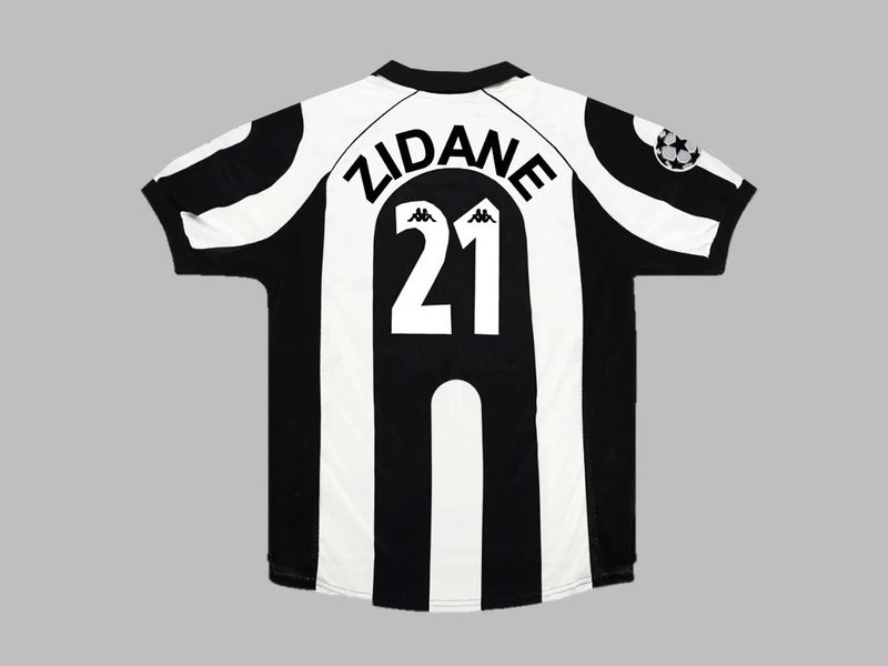 Juventus Home Zinedine Zidane #21 Retro Jersey
1997-98