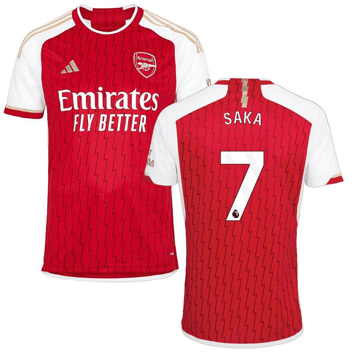 23-24 Arsenal Home Jersey SAKA 7 EPL