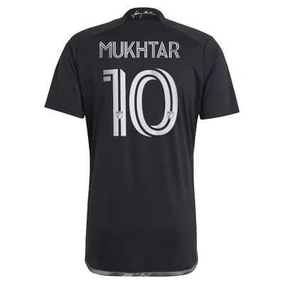 Nashville SC Hany Mukhtar #10 Away Black Jersey 2023