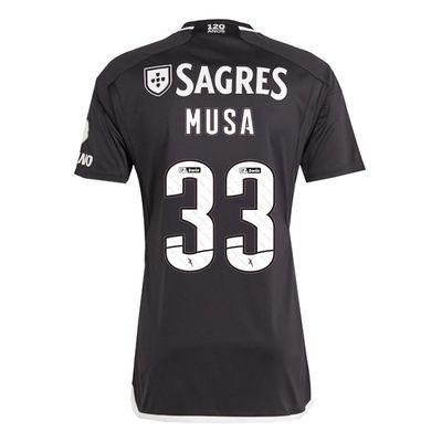 Benfica  Away MUSA 33 Jersey Shirt 23-24