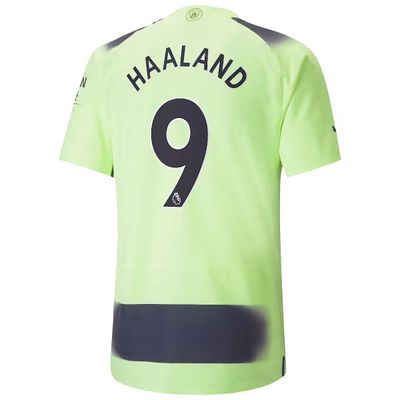 Manchester City  Haaland 9  Third Jersey 22/23 (Player Version)