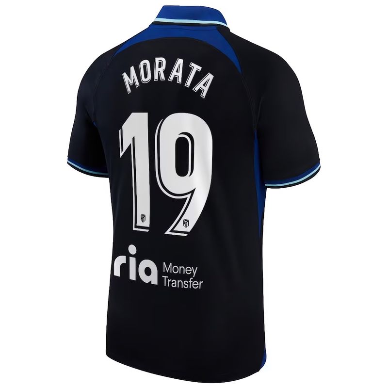 Atletico Madrid Morata 19 Away Jersey 2022-23