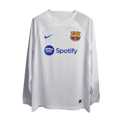 23-24 Barcelona Away Long Sleeve Jersey