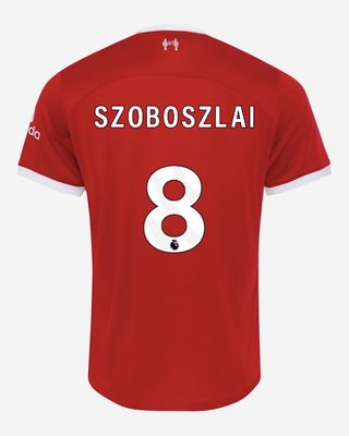 Liverpool Home Dominik Szoboszlai #8 Jersey 2023-24 (Player Version)