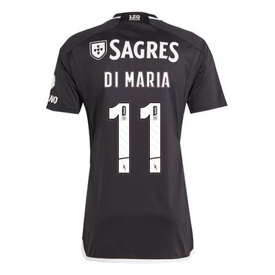 Benfica  Away  Ángel Di María #11 Jersey Shirt 23-24