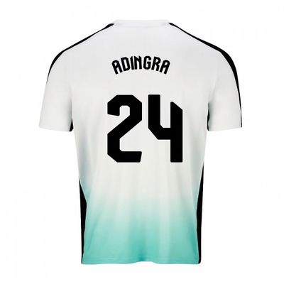 Brighton & Hove Albion Samuel Adingra #24 Europa League Kit Jersey 2023-2024