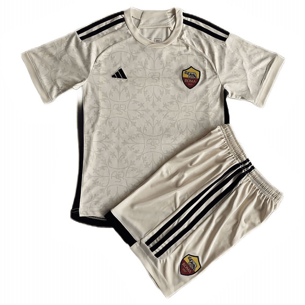 23-24 AS Roma Away Kids Kit