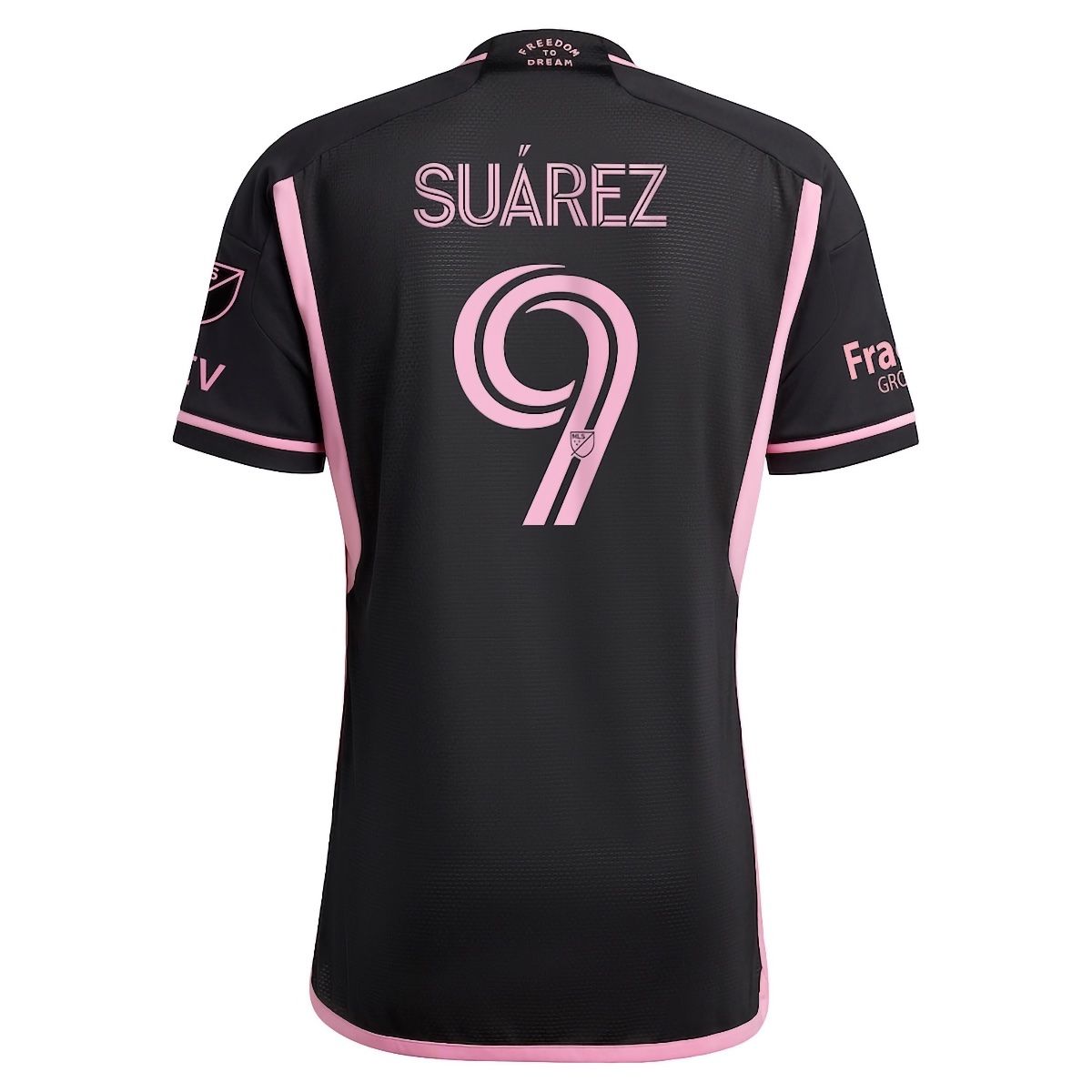 Inter Miami Luis Suárez 9 Away La Noche Black Jersey 2024/2025 (Player Version)