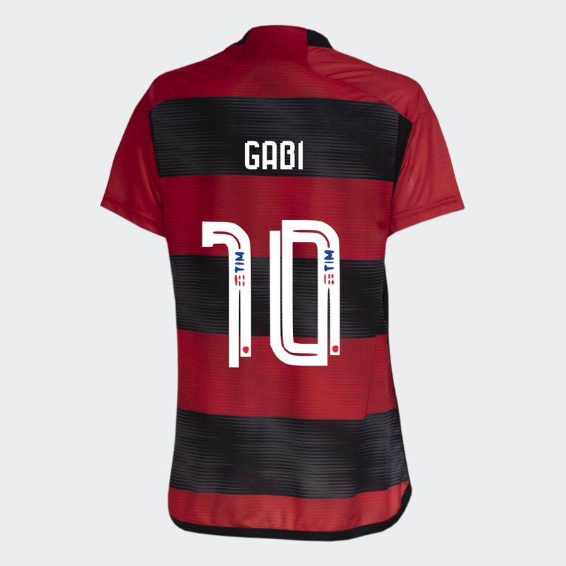 Flamengo Home  Gabi 10 (Gabigol)  Women Jersey 2023-24