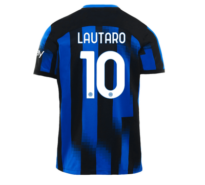 Inter Milan Lautaro Martínez #10 Special Edition Transformers Home Jersey 2023/2024