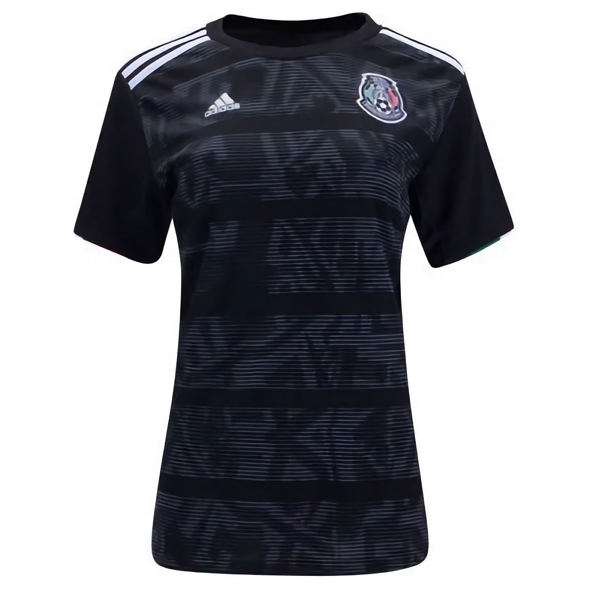 2019 Mexico Home Black Women Jersey Shirt