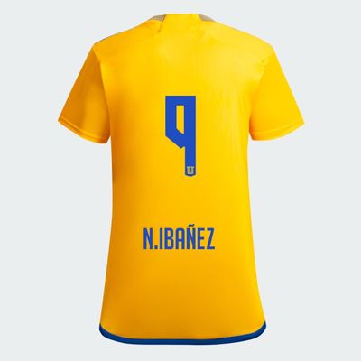 Tigres UANL Women's  Nicolas Ibañez #9 Home Jersey 2023/2024