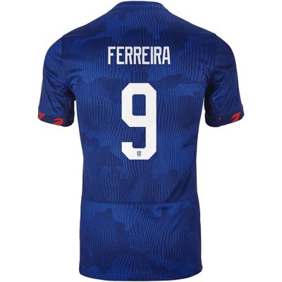 USA (USMNT) Men's Jesus Ferreira #9 Away Gold Cup Away 2023 Jersey