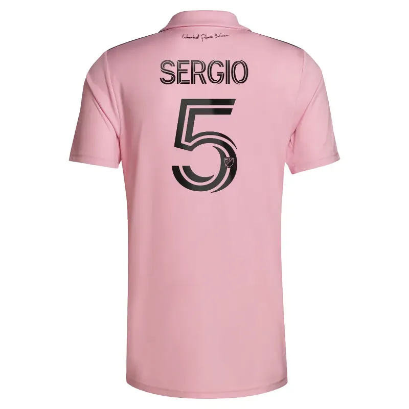 2023 Inter Miami Home Pink Jersey Sergio Busquets 5