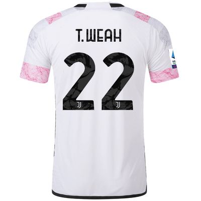 Juventus Away Timothy Weah #22 Jersey 2023/2024 (Player Version)