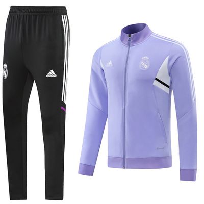 22-23 Juventus Violet Full Zip Tracksuit