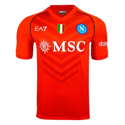 23-24 Napoli Goalkeeper Orange Jersey