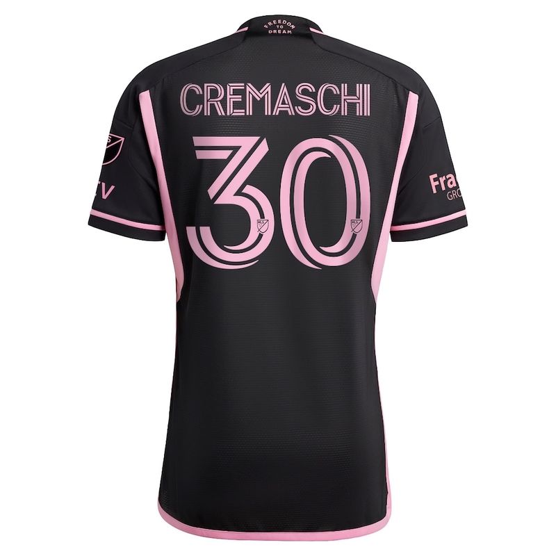 Inter Miami Benjamin Cremaschi 30 Away La Noche Black Jersey 2024/2025 (Player Version)