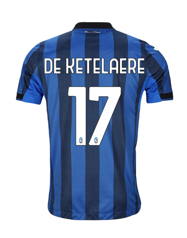 23-24 Atalanta DE KETELAERE 17 Home Jersey