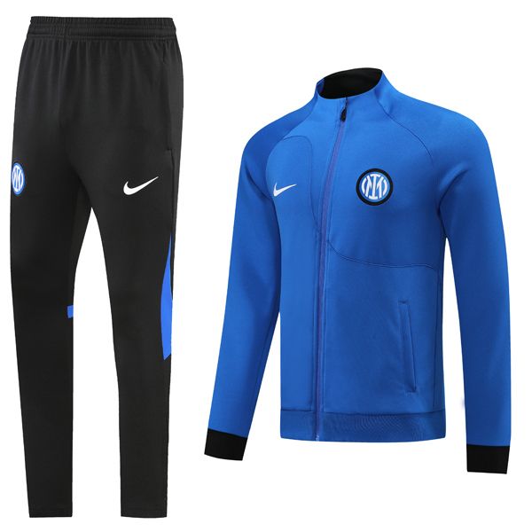 22-23 Inter Milan Blue Full Zip Tracksuit