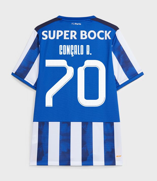 24-25 Porto Home Gonçalo B. 70 Europa League Jersey