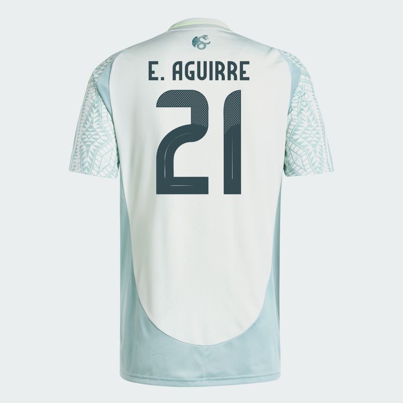 2024 Mexico E. AGUIRRE 21 Away Jersey