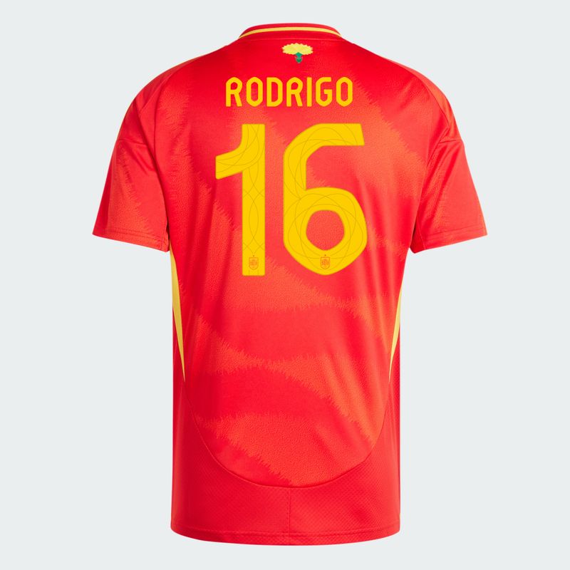 2024 Spain RODRIGO 16 Home Jersey