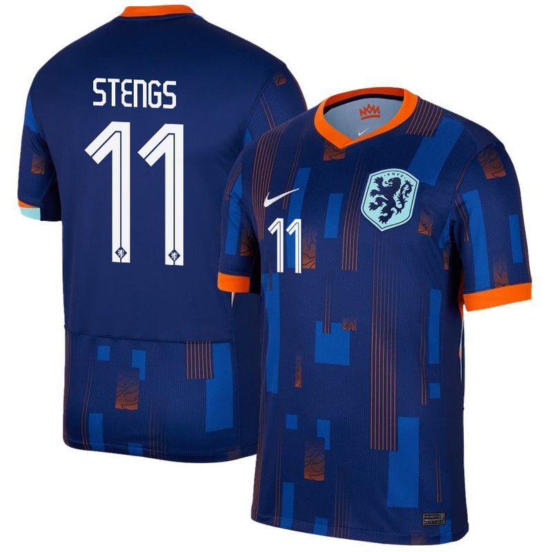 2024 Netherlands Stengs 11 Away Jersey