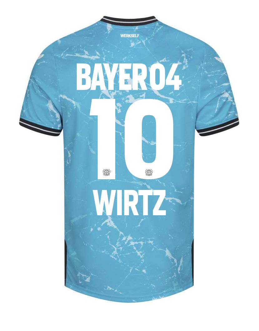 23-24 Bayer Leverkusen FLORIAN WIRTZ 10 Third Soccer Jersey