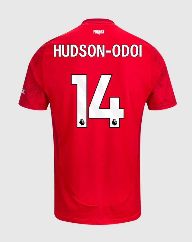 24-25 Nottingham Forest Home Hudson-Odoi 14 Jersey