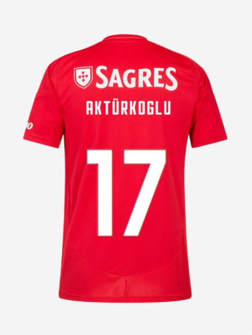 24-25 Benfica Home AKTÜRKOGLU 17 Jersey