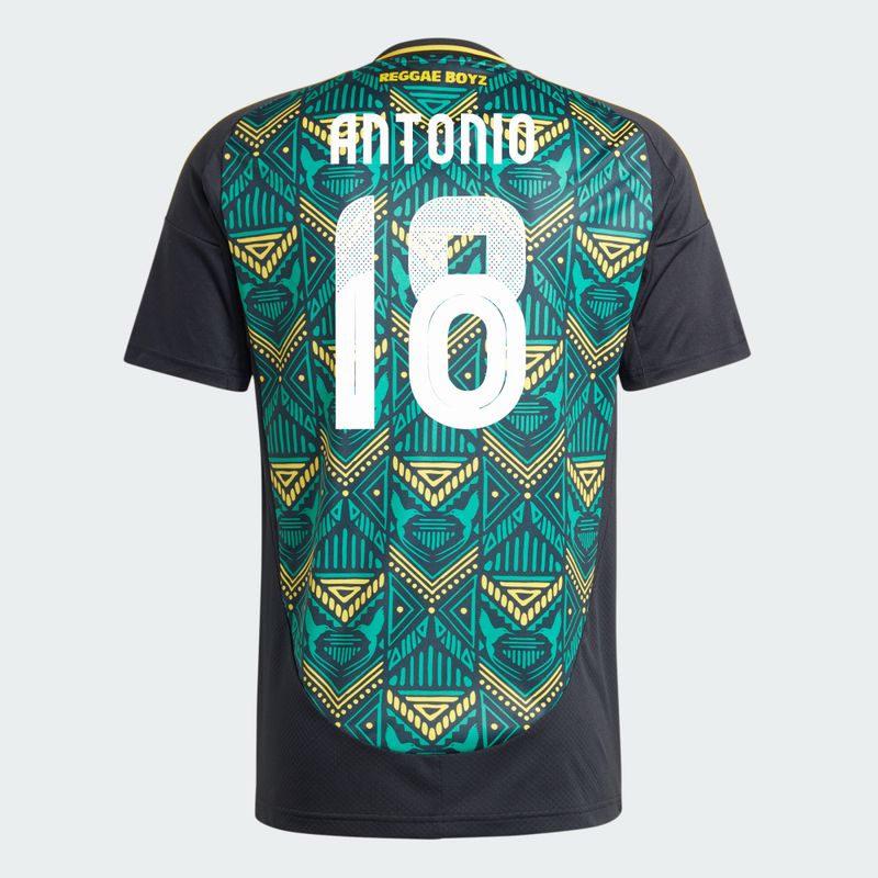 Jamaica Away Michail Antonio 18 Soccer Jersey 2024