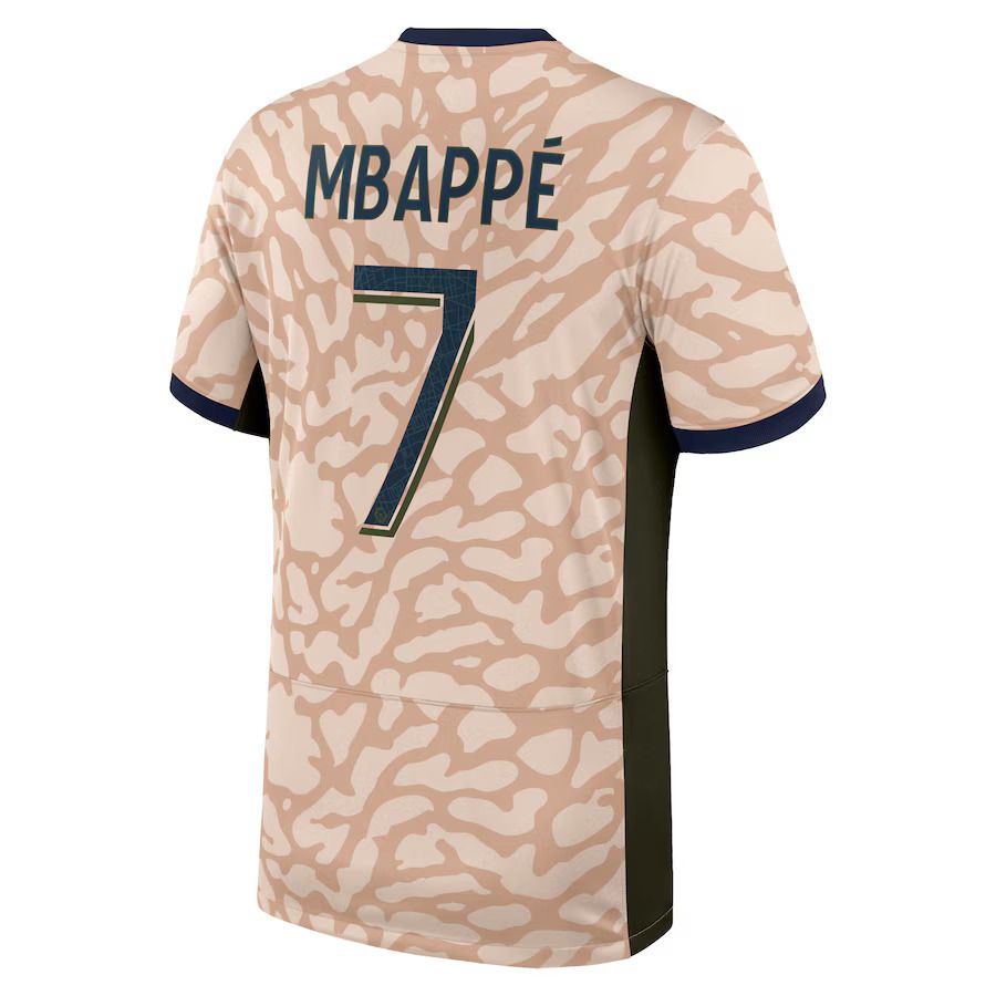 23-24 PSG Jordan Mbappé 7 Fourth Jersey