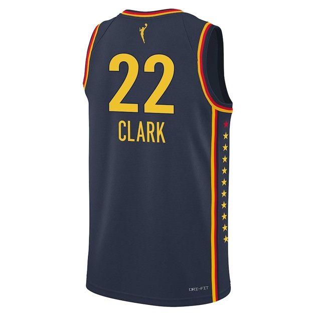 Caitlin Clark Indiana Fever Draft Explorer Icon Edition Match  2024 Jersey – Navy