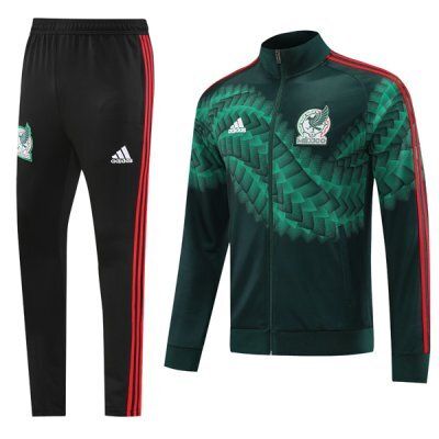 Mexico Black Full Zip Tracksuit 22-23