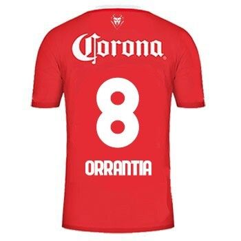 23-24 Toluca ORRANTIA 8 Home Soccer Jersey