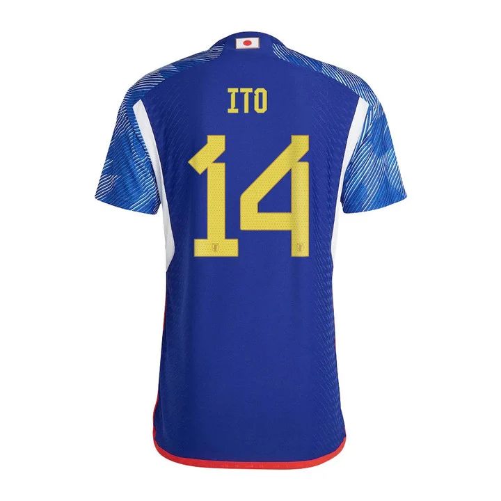 Japan Home  ITO JUNYA #14  World Cup Jersey 2022