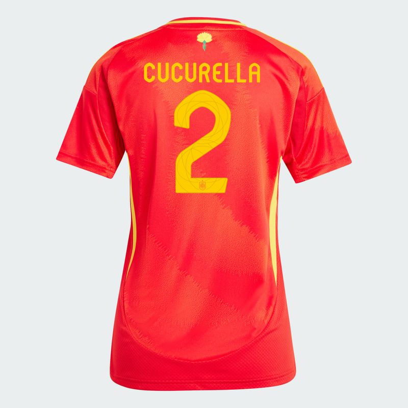 2024 Spain CUCURELLA 2 Home Women's Jersey