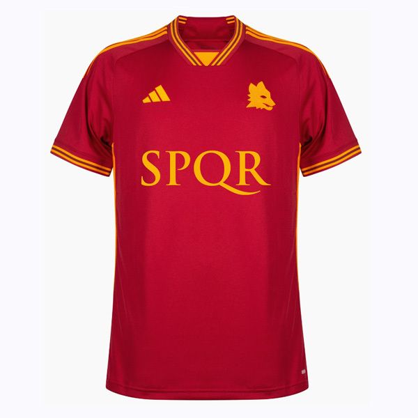 23-24 AS Roma Home With SPQR Sponsor