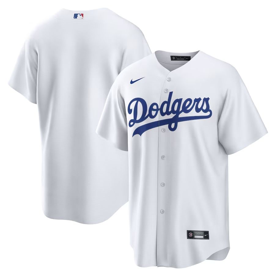 Men's Los Angeles Dodgers White Home Jersey